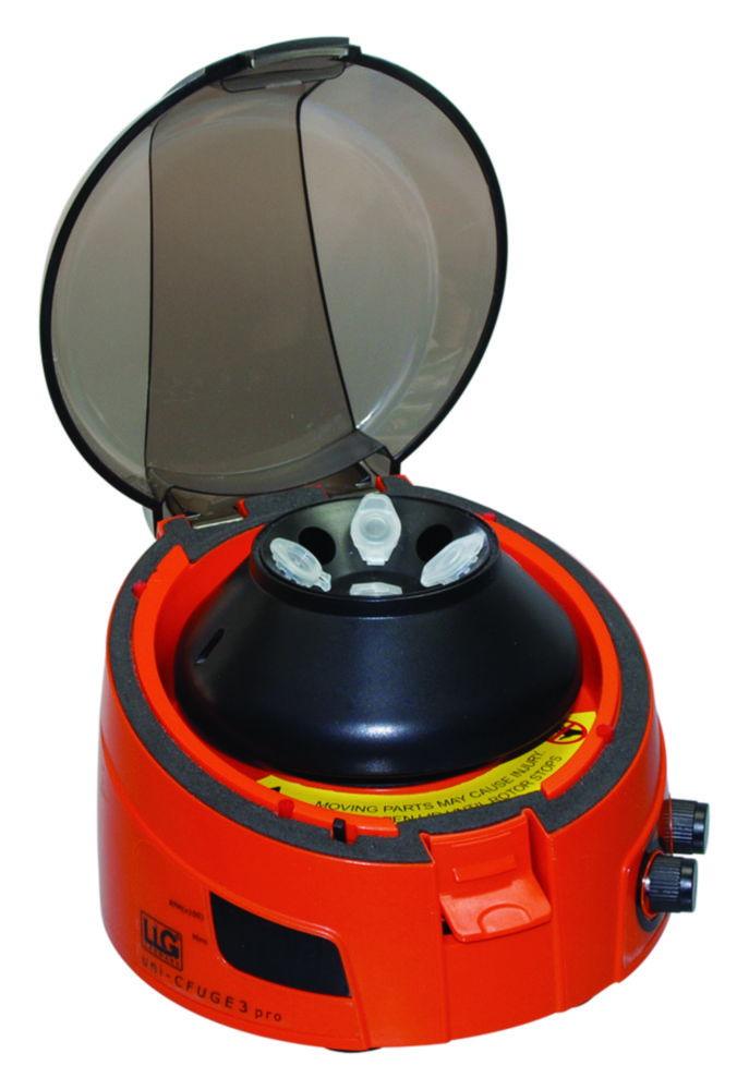 LLG UniCFuge 3 Pro Centrifuge with Rotors (8x1.5/2 mL and 16x0.2 mL Tubes), with EU Plug