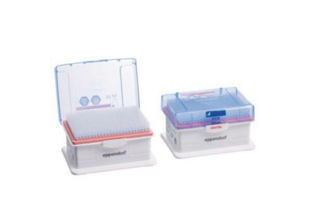 Eppendorf epT.I.P.S. 384 Dual filter, 0.1-20 µL, 42 mm, Pearl White, PCR Clean and Sterile, Colourless Tips, 3.840 Tips (10 Racks × 384 Tips)

