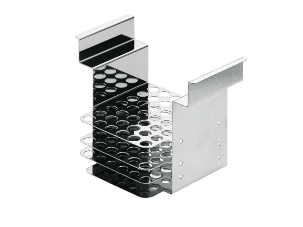 Julabo Stainless Steel Test Tube Rack up to +150°C, for 42 Tubes 75 x 12/13 mm Dia.