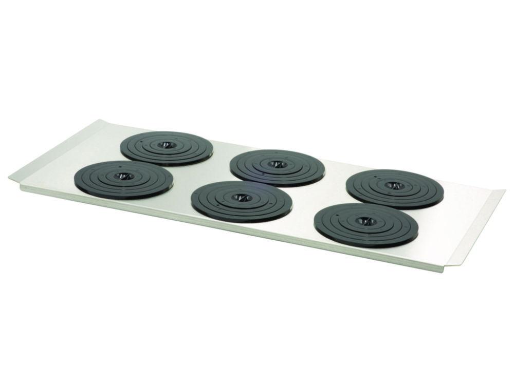 Julabo Flat Bath Cover with 6 Openings Ø 92 mm, and Set of Rings for PURA 14

