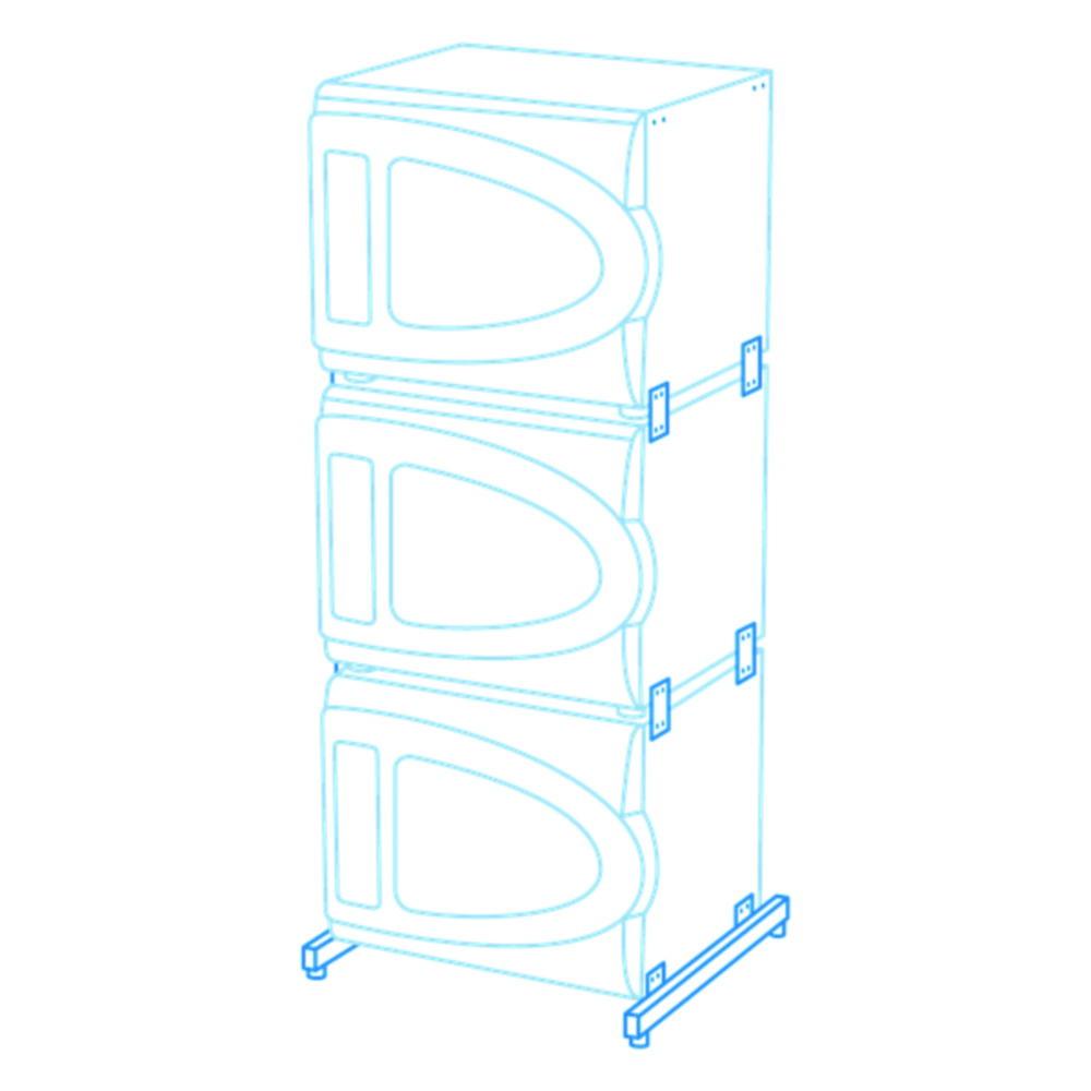 Grant Instruments Stacking Kit 3x ES-20/80 for ES-20/80 and ES-20/80C Models