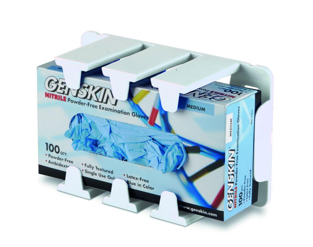 Heathrow Scientific Modular Holder for Glove Dispenser Boxes (White, Pack of 3)