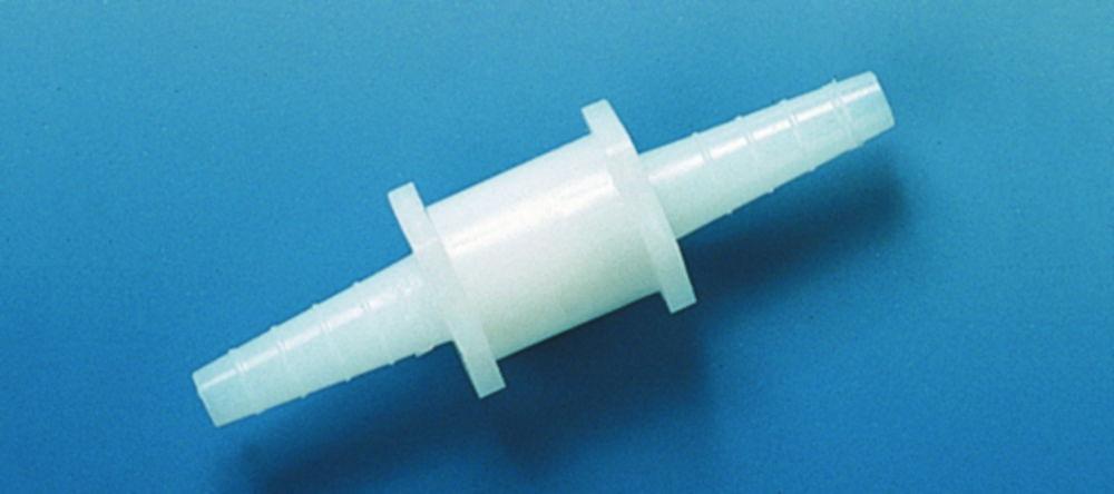 BRAND Non-Return Valve, PE-HD, for Tubing 6-9 mm, Pack of 10