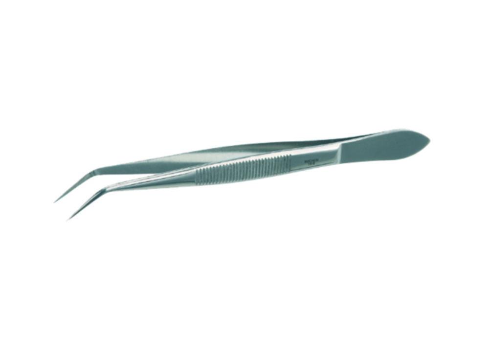 RSG Tweezers 115mm Pointed Curved Quality Finish 18/10 Steel

