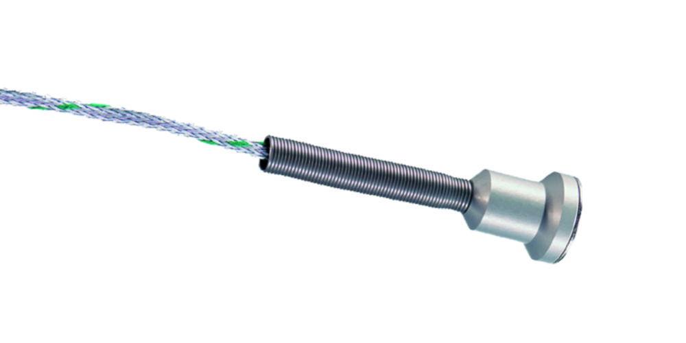 Magnetic probe adhesive force approx. 10 N with holding magnets for higher temperatures for measurements on metallic surfaces