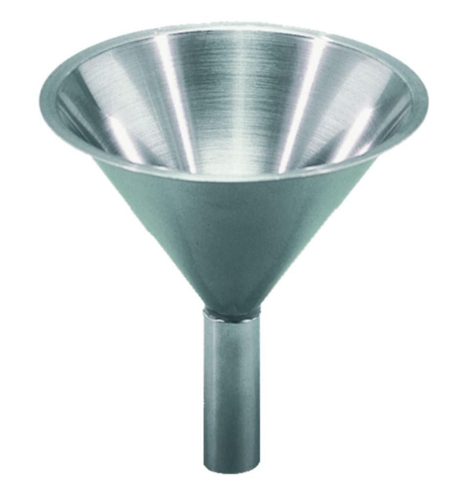 BOCHEM Special Funnel 200 mm Stainless Steel, Tube Straight, for Powder