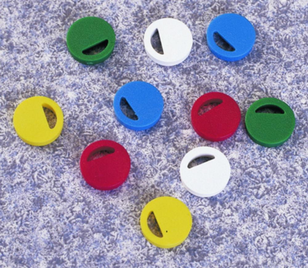 Thermo Nalgene Colored PS Inserts, White, Pack of 100​