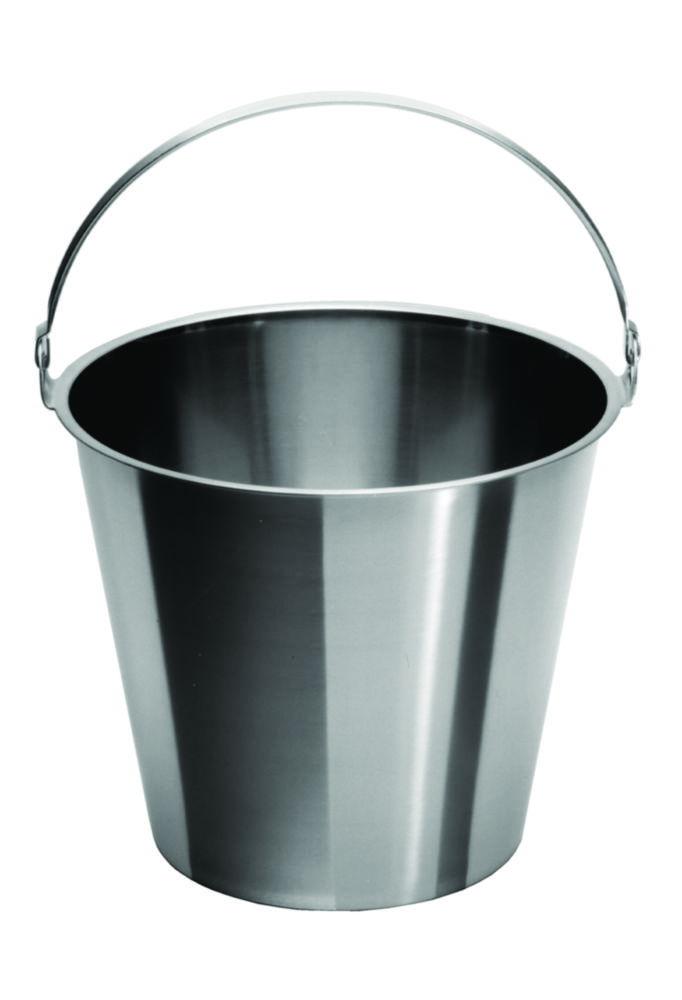 RSG Bucket Cap 15Ltrs Stainless Steel Graduated with Handle

