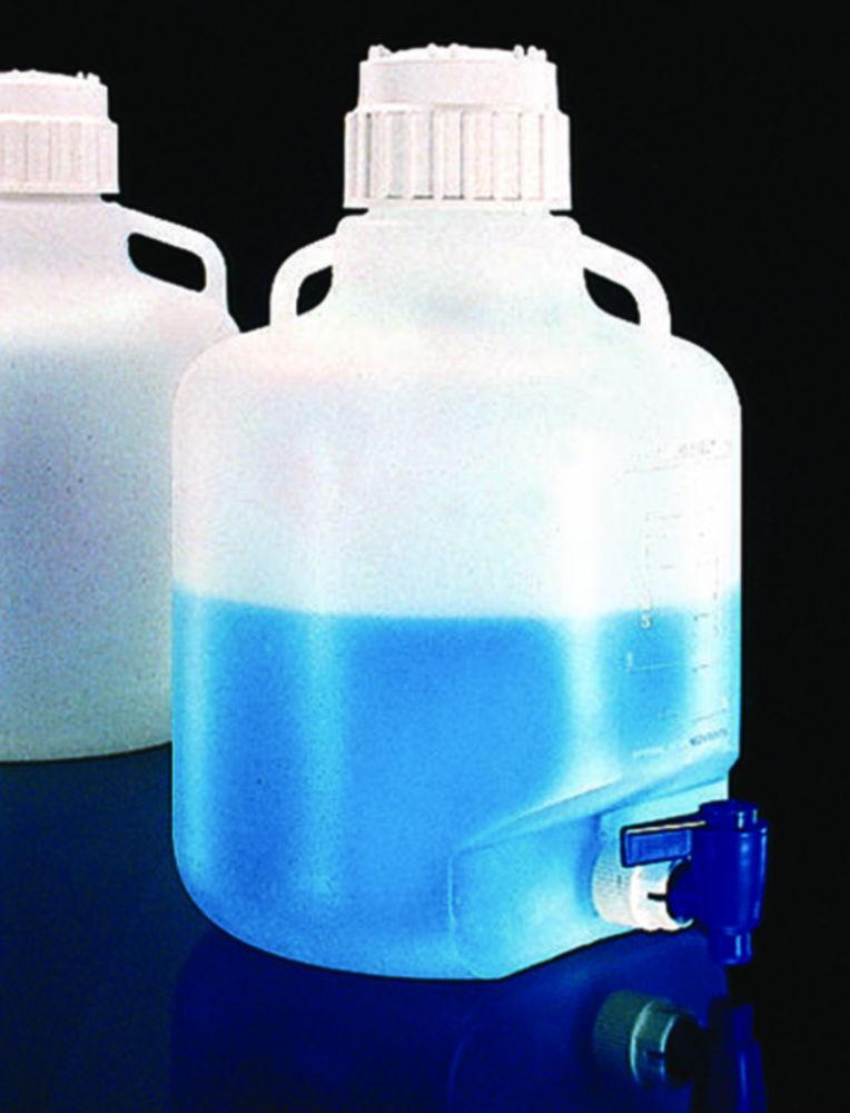 Thermo Nalgene Aspirator Bottle PP with Stopcock Cap 10 L