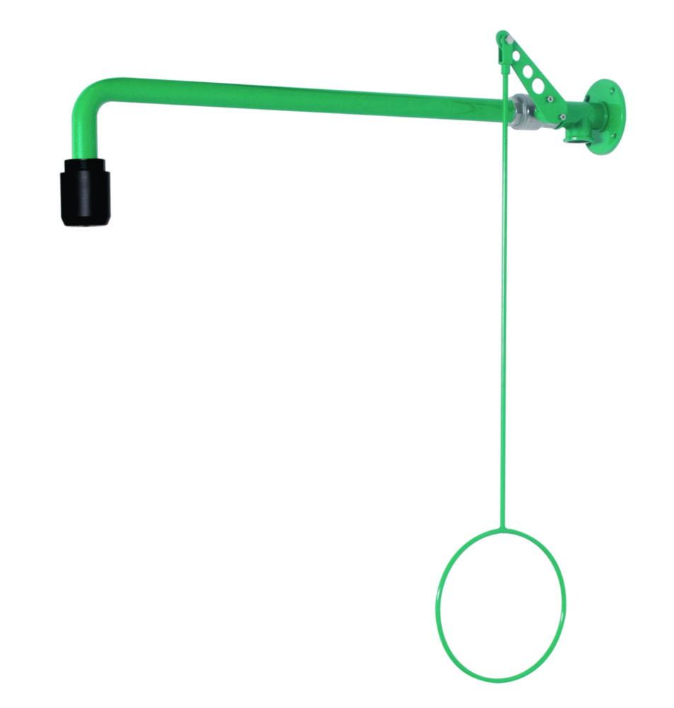 B-Safety Body Shower ClassicLine on Finery, Wall Flange Length 625 mm, Special Showering Head

