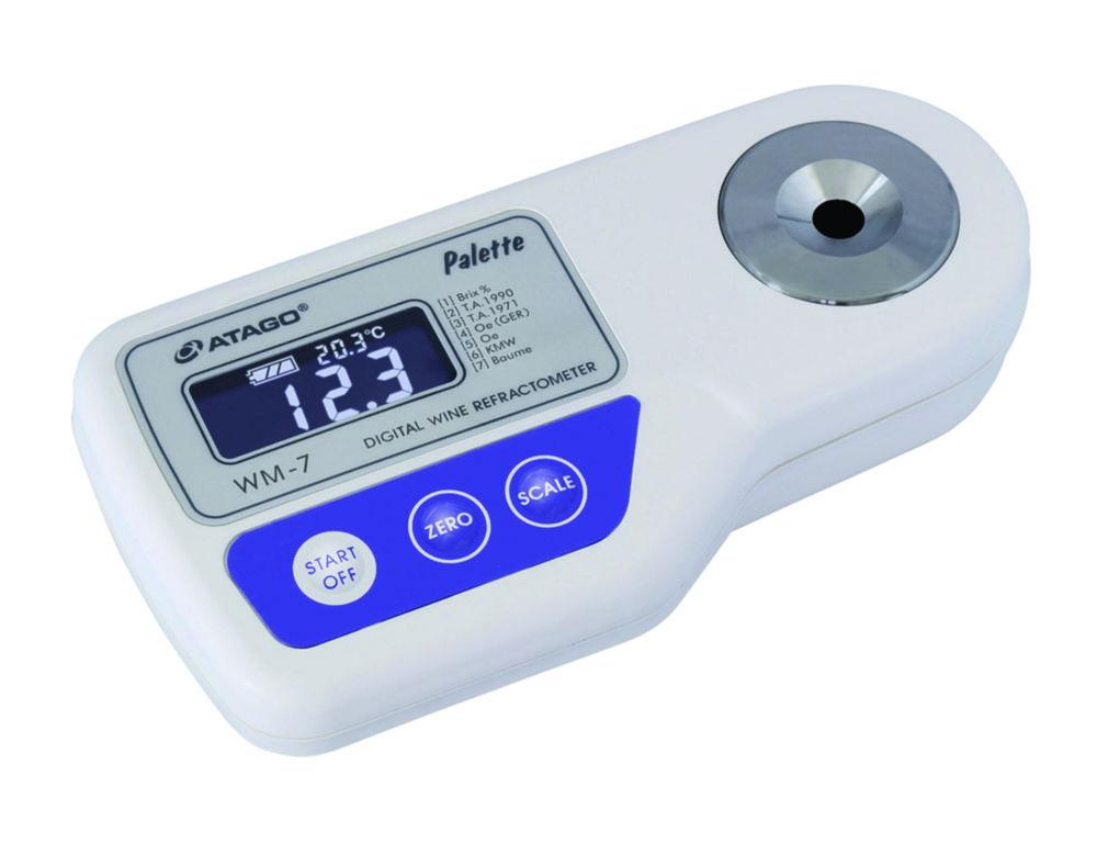 ATAGO Digital Benchtop Refractometer WM-7 for Wine, 0-45: 0.1% Brix, 0.5% Accuracy

