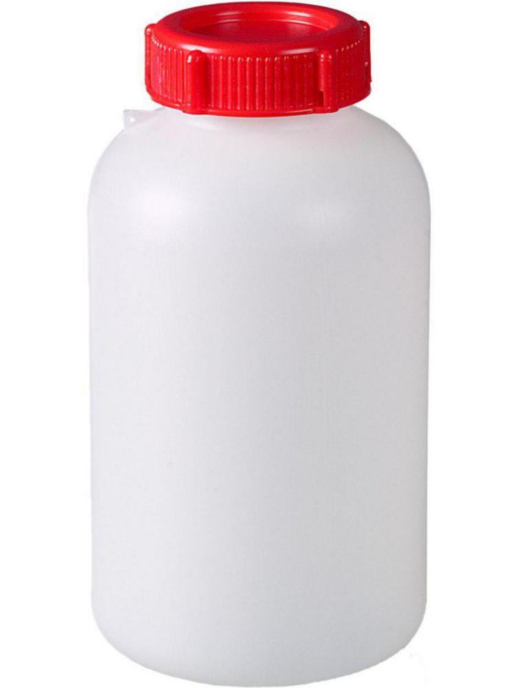 Bürkle HDPE Wide-Necked Bottles 1000ml, Sealable, Ø=180mm, Neck-Ø Inside=50mm