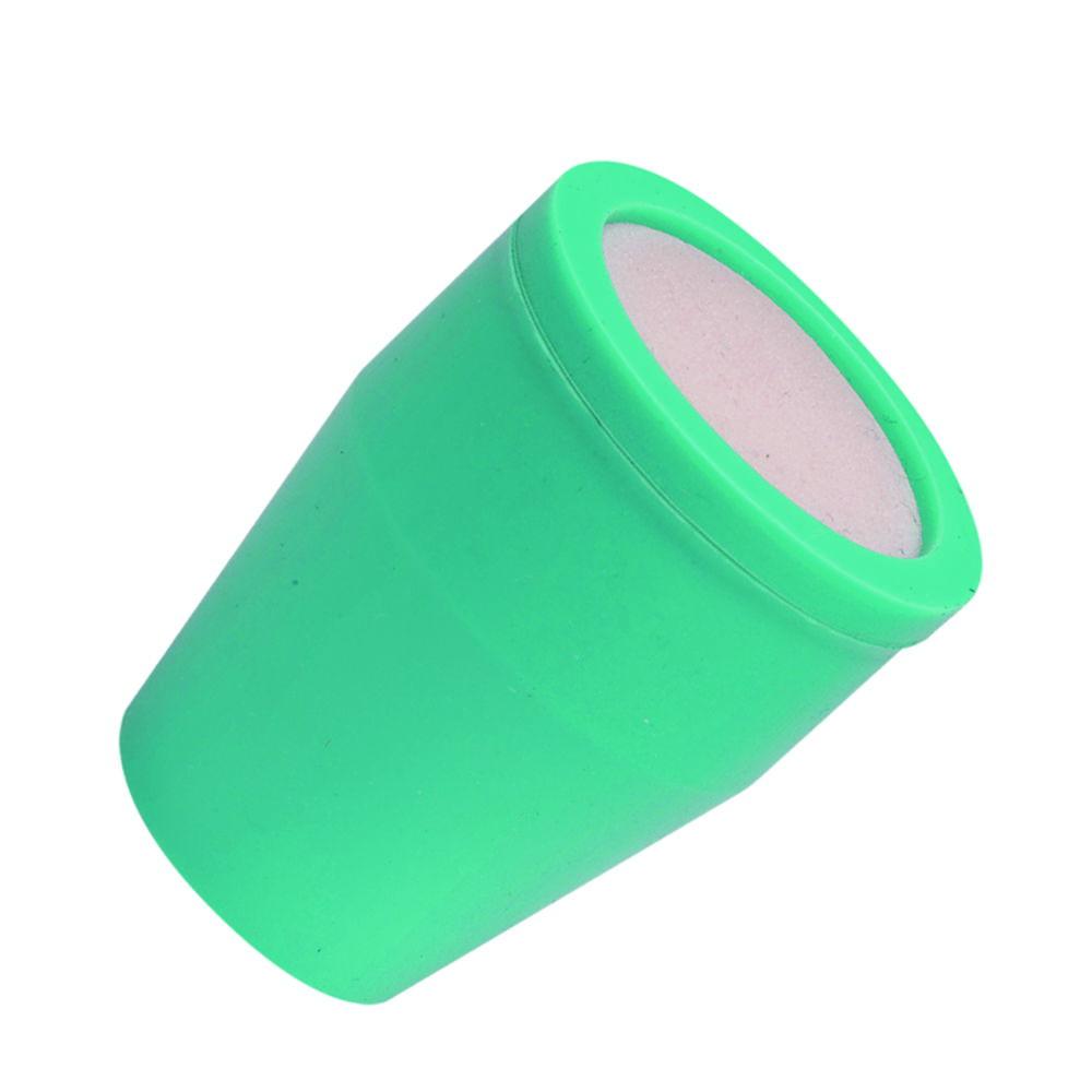Hirschmann Laborgeräte Silicone Sponge Plug 24/33mm, SILICOSEN Type S-35, Green