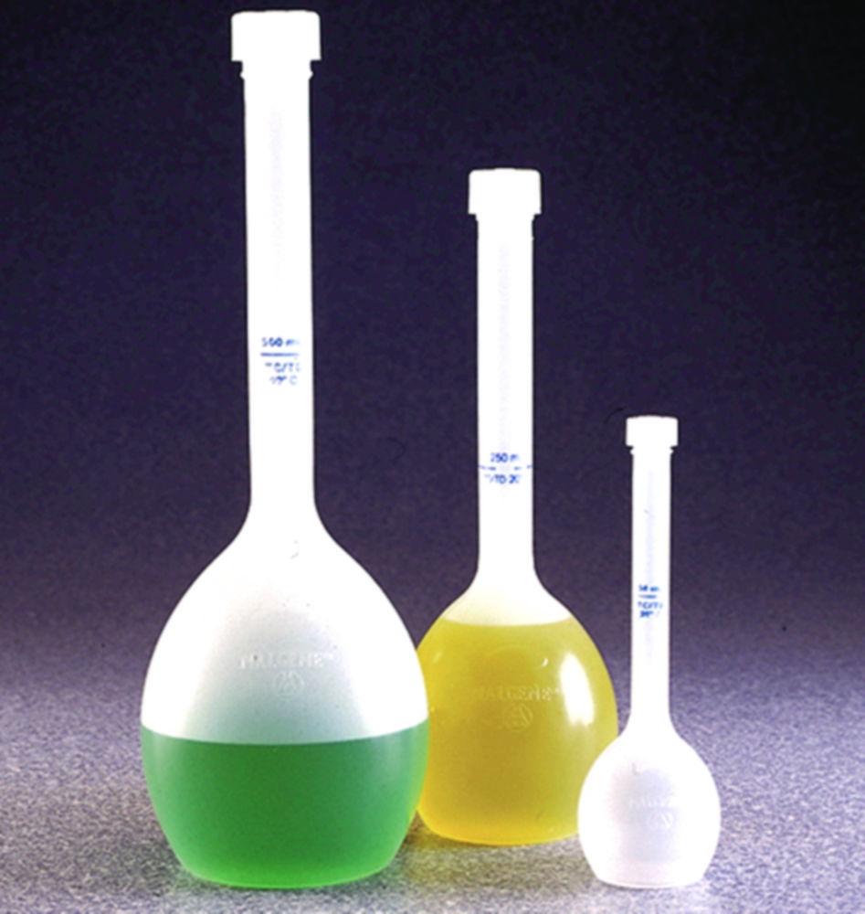 Thermo Nalgene Volumetric Flask 200 mL PP Class B with Screw Cap