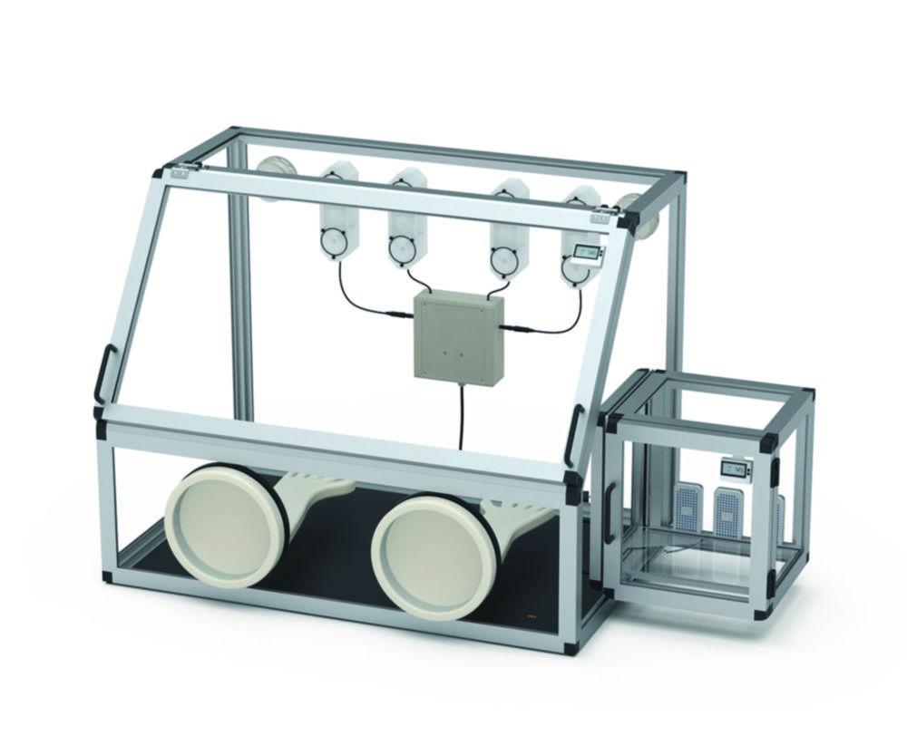 Auto Glove Box  with Transfer Chamber B 1210 x H 700 mm, PMMA/AL