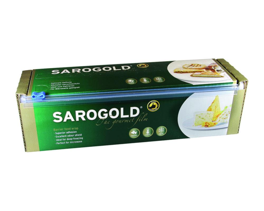 Saropack AG SAROGOLD Foil, 300m x 300mm in Cutterbox