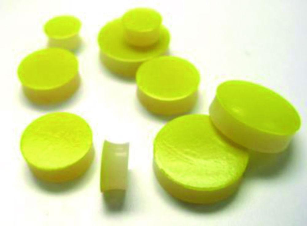 Hamilton High-Temperature Septa, Diam. 12 mm, PTFE-Coated, Pack of 12

