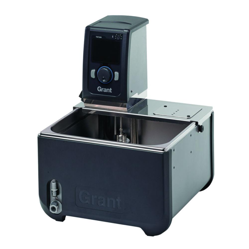Grant Thermostatic Bath, 12 Litre, Programmable, USB, Stainless Steel Tank, With Pump And Bridge Plate, Amb. +5…+200°C