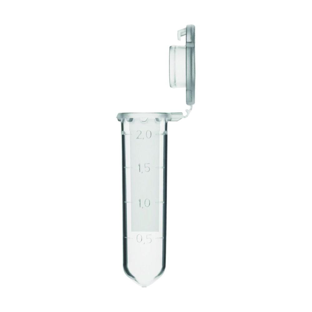 after clearance sale no longer available th.LLG CapLock LoTrace® DNA Microtubes 2.0 ml PP, clear, round bottom,