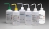 Safety vented wash bottles 500ml Sodium hypochlorite, LDPE, closure HDPE white, pack of 6