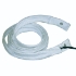 Heating tape, fibre glass, KM-HT-BS30/20 200 cm, 500 watt, with inner protection net,